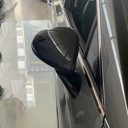 For Hyundai Sonata DN8 2020 2021 ABS Chrome Side Door Rear View Mirror Covers Trim Cap Overlay Car Accessories Styling