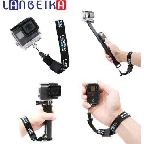 Nylon Adjustable Safety Wrist Strap String Hand Lanyard Rope Cord For GoPro Hero 9 8 7 SJCAM SJ4000 SJ5000 SJ6 SJ8 SJ9 DJI OSMO