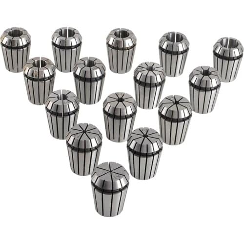 AA grade 1pcs ER16 1-10mm 1/4 1/8 spring collet chuck precision 0.008mm for CNC Milling Lathe Tool spindle motor