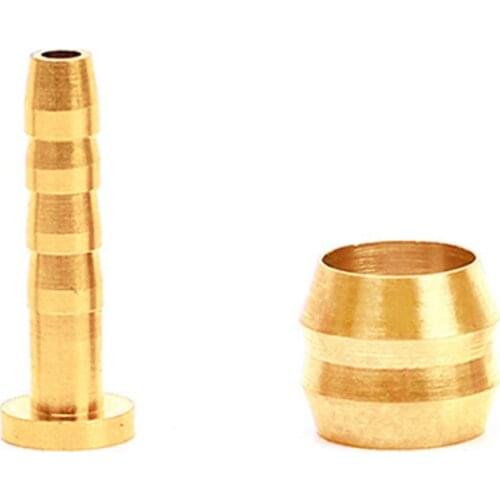 Brake Insert Connector Bolts Copper Alloy Hydraulic Mountain Bike 1 Set