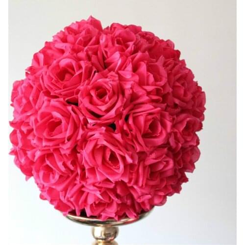 SPR 2pcs/lot 50CM wedding kissing flower ball EMS Free shipping bride holding flower wedding party/home decoration flowers