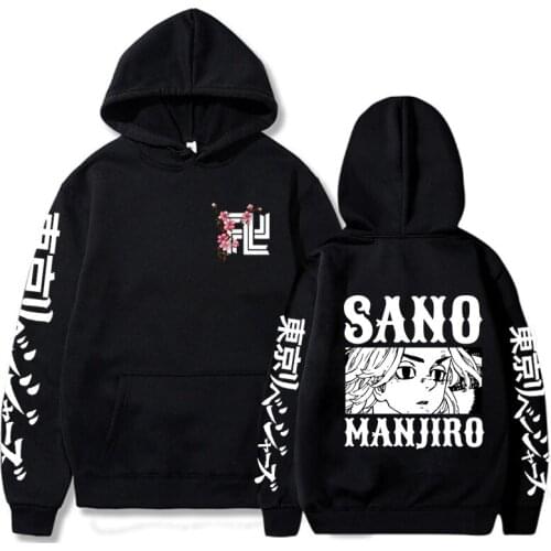 Manjiro Mikey Sano Hoodie Hot Anime Tokyo Revengers Printed Loose Casual Unisex Top Hoodie