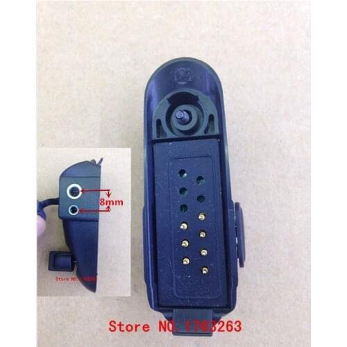 Honghuismart High Quality Audio Adapter for motorola gp328,gp338,gp340,gp680,ht1250 etc walkie talkie speaker mic or headset