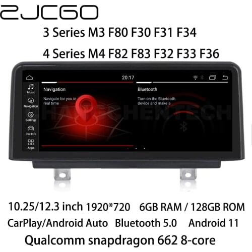 Car Multimedia Player Stereo GPS DVD Radio Navigation NAVI Android CIC NBT EVO for BMW 3 4 Series M3 M4 F30 F31 F34 F32 F33 F36