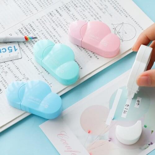 1pcs Kawaii Cloud Correction Tape Kawaii Cartoon Corrector Tape For Kids Gifts School Office Stationery Correction Supplies