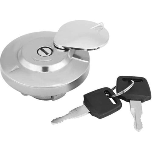 Motorcycle Fuel Gas Cap Tank Cover with 2 Keys for Honda Shadow Spirit VT750 DC C2 VLX VT600