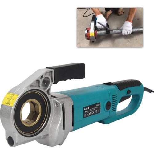 Small handheld pipe tapping electric pipe threading machine hinged galvanized pipe portable manual threading die