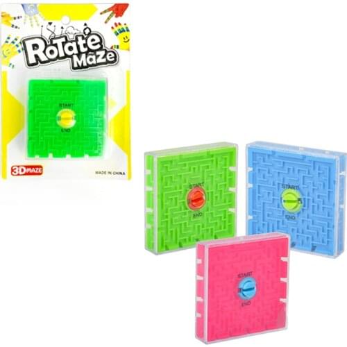 Mini 3D Three-Dimensional Six-Sided Square Maze Palm Maze Puzzle Game Childrens Toy Birthday Childrens Day Gift fidget toys