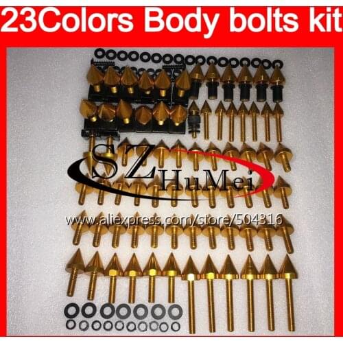 Fairing bolts full screw kit For HONDA CBR400RR 87 88 89 NC23 CBR400 RR CBR 400RR 400 1987 1988 1989 Windscreen bolt screws Nuts