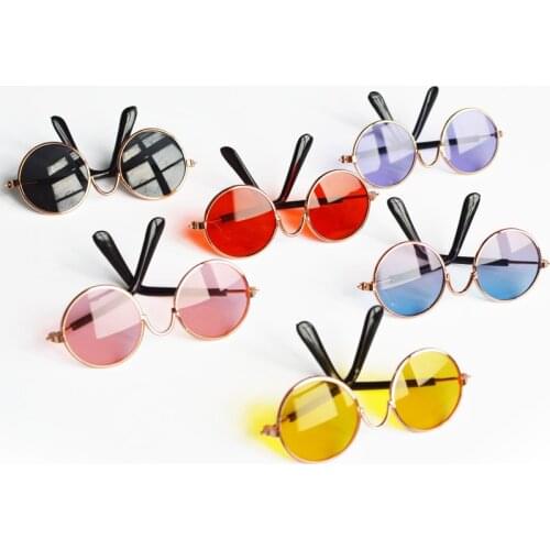 1PC Lovely Pet Cat Glasses Dog Glasses For Little Dog Cat Eye-wear Protection Dog Sunglasses Photo Prop Pet Accessoires