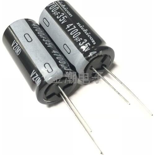 Original new 100% 35V4700UF 18X35 aluminum electrolytic capacitor UVZ1V472MHD 35V (Inductor)
