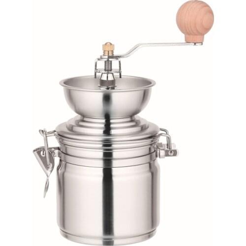 Stainless Steel Hand Coffee Bean Grinder Household Stainless Steel Coffee Grinder coffee mill coffee beans
