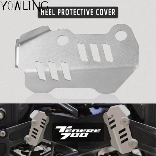 Tenere 700 Rally Rear Brake Master Cylinder Guard Heel Protective Cover Guard For Yamaha Tenere 700 2019 2020 2021 Heel guard
