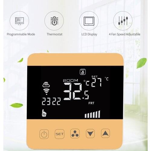 Smart Thermostat Wireless Smartphone Central Heating Control Programmable App