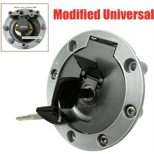 1set Modified Universal Motorcycle Fuel Tank Cap Gas Oil Tank Cover Petrol Cover Lock With 2 Keys