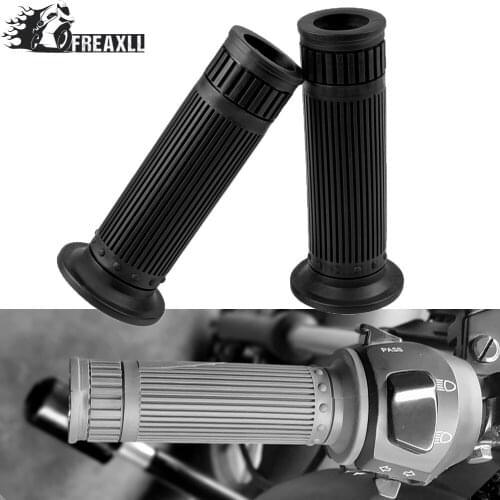 22 24mm Universal Motorcycle Rubber Handlebar Grips Handle Bar For KAWASAKI Z250 Z750 Z800 Z1000 Z900 Z650 NER-6N Z1000SX Ninja