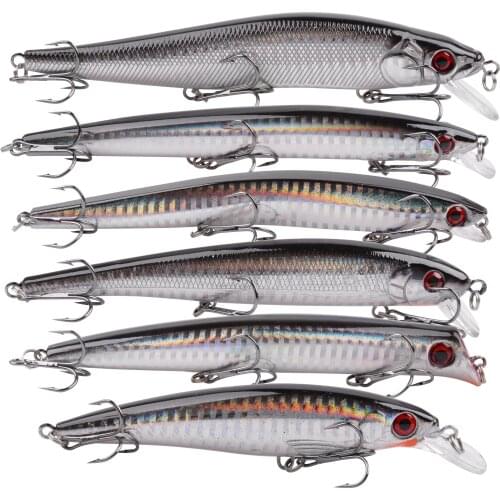 24pcs Fishing Lure 13-22g 11-13cm Hard Lures Life-like Sinking Wobblers Hard Bait Pesca Fishing Tackle 2020 New Arrival Baits