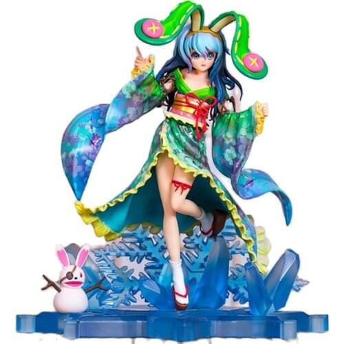 24CM Cute PVC DATE A LIVE Sexy Figure Himekawa Yoshino Hermit Standing Posture Box Handmade Model Ornaments Children Gift