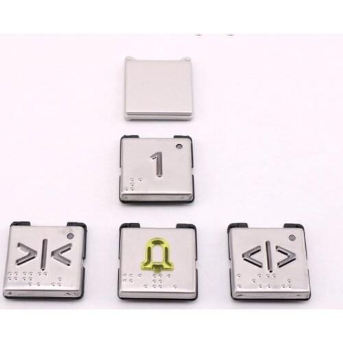 5pcs 594104 594103 For Schindler 3300 Elevator Car Button Plate Characters Braille Mechanical Bumber AQ1H1502