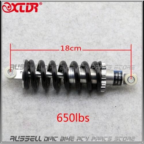 180mm Shock Absorber Suspension For Bicycle E-Bike Motorcycle ATV Scooter Dirt Pit Electric Bike