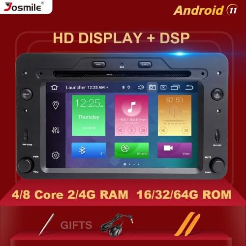 4GB AutoRadio 2 din Android 11 Car DVD Multimedia Player For Alfa Romeo 159 Brera Spider Sportwagon Stereo GPS Navigation Audio