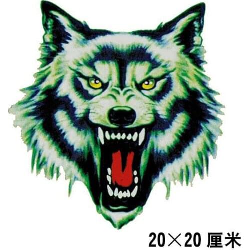Automotive vinyl stickers auto parts super sales,reflective wolf head, car window decoration for Nissan car All models are