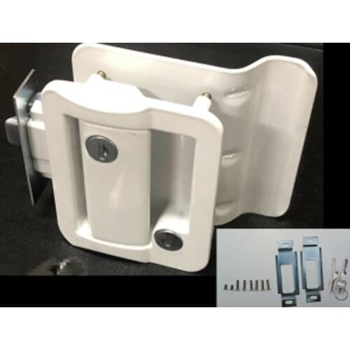 Car Deadbolt Door Lock Van Push Drawer Latch Button Lock RV Camper Accessories For Trailer Hardware Truck Lorry Boat Caravan