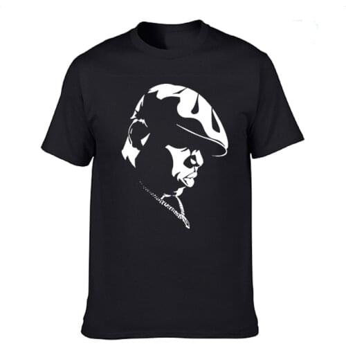 Fun Notorious Big Shirt Mens Short Sleeve Biggie Smalls Tshirt Hiphop Rock Biggie Smalls T Shirt Male Notorious B.I.G. Tee Tops