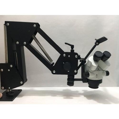 7X-45X JEWELERS MICROSCOPE GEM DIAMOND SETTING MICROSCOPE JEWELRY MICRO SCOPE WITH STAND
