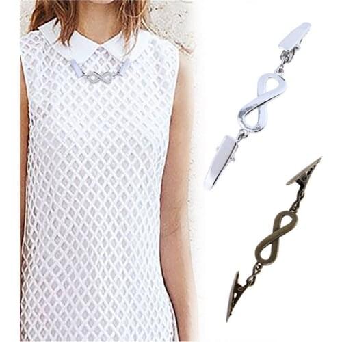 Fashion Brooches Shawl Duck Clip Buckles Clothes Decor Beaded Pearl Pin Brooch Metal Buckle Vntage Sweater Cardigan Clips Keeper