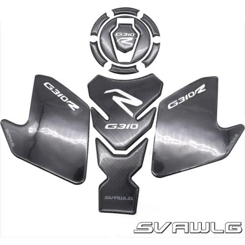 New Motorcycle Accessories Real Tank Pad Gas Fuel Sticker Moto Decal Emblem Protector FOR BMW G310R G310GS G310 R G310 GS