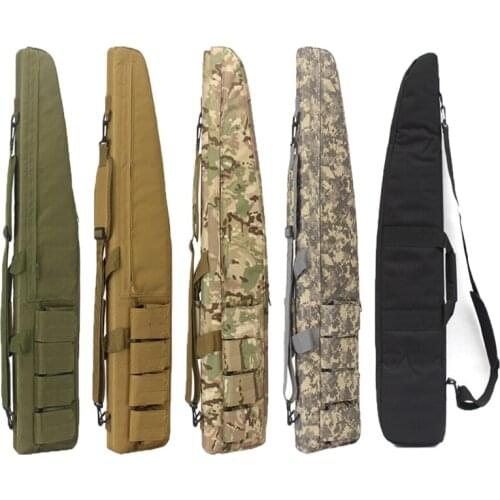 Hunting Waterproof 120cm Tactical Heavy Duty Gear Long Gun Bag Airsoft Military Foam Rubber Sniper Rifle Scope Case Firearm Pack