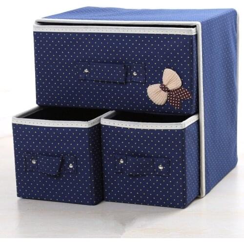 Clothes Folding Storage Box Thickened Two-layer Three-pump Socks Underwear Organizer Case Toys Books Sweater Sorting Cabinet