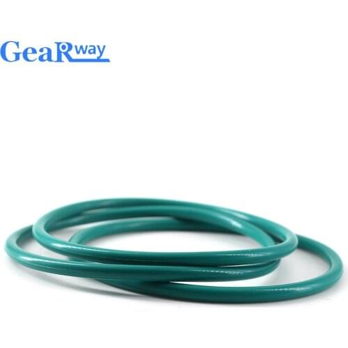 Gearway Green FKM O Ring Seal Gasket 3mm thickness Fluorine Rubber O Type Ring 73/74/75/76/88/89/90mm OD O Ring Seal Washer