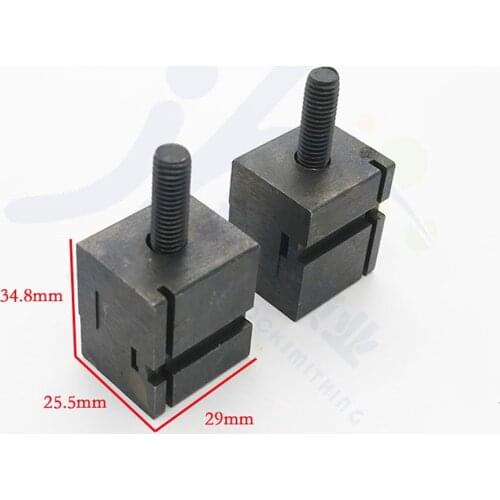 2PCS/Lot Clamp For DEFU 368A Key Cutting Machine Key Duplicating Key Copy Machine Fixture Parts Locksmith Tools