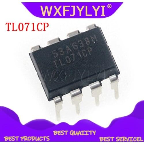 10PCS TL071CP DIP8 TL071 DIP-8 071CP DIP TL071C Operational Amplifier New Original