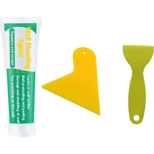 100ml Wall Mending Agent Wall Repair Cream Latex Paint Repair Paste With Scraper