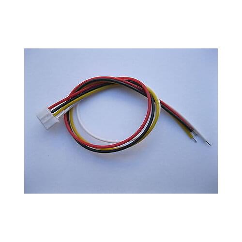 300 pcs PH 2.0mm Pitch 4 Pin Female Connector with 26AWG 300mm Leads Cable