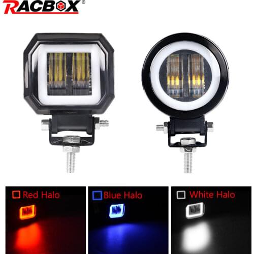 Motorcycle fog lights LED Auxiliary Fog Light Assemblie Driving Lamp 20W For BMW R1200GS ADV F800GS F700GS F650GS K1600