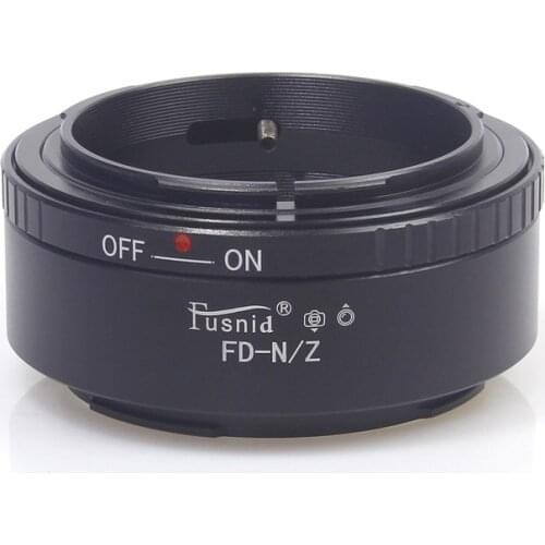FD-Z Lens Mount Adapter Ring for Canon Old FD Lens and Nikon Z System Z7 Z6 Camera Body Adaptor FD-NZ