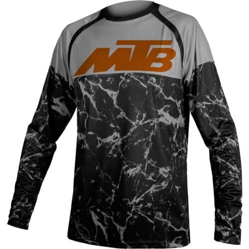 MTB Jersey Motocross Moto Jersey Men Cycling Jersey Long Sleeve Enduro Jersey Casual Shirt Downhill Clothes Quick Dry