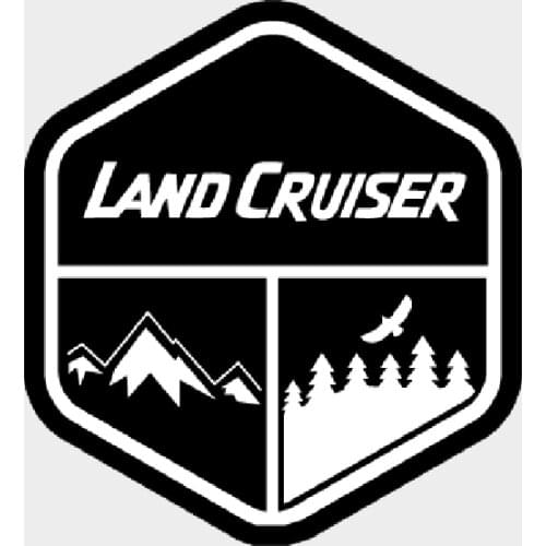 Creative Land Cruiser Vinyl Car Sticker Accessories Personality Sunscreen Waterproof Decal Graphical Car Accessories,15cm*13cm