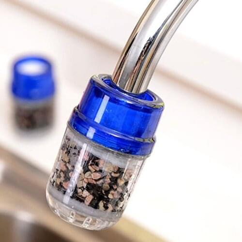 Kitchen Faucet Water Filter Healthy Activated Carbon Water Purifier Heavy Metal Rust Sediment Suspended Faucet Purifier