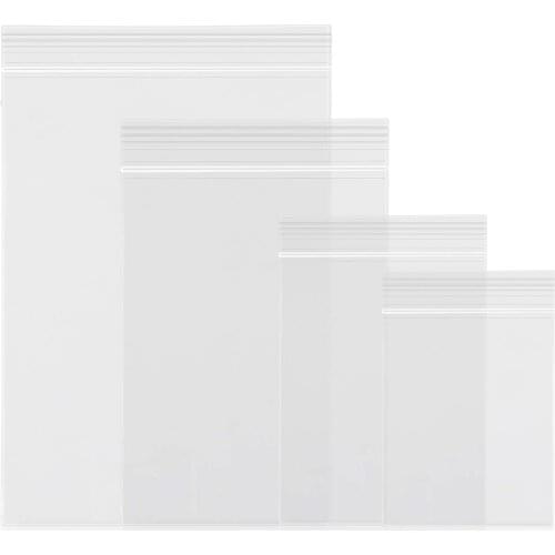 Small Plastic Bags3.5X5.1 inch Zipper Lock Bags Clear Reclosable Zipper Storage Baggies for Daily Vitamin, Jewelry, Candy