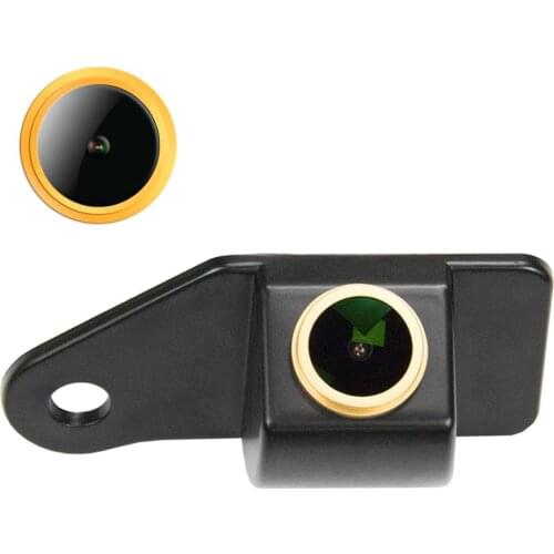 Misayaee Car Rear View Reverse Backup Golden Camera for MITSUBISHI RVR MITSUBISHI ASX 2011 -2017 Factory Original Camera Hole