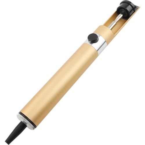 908-366A Strong Anti-Static Suction Tin Device Anti-Static Desoldering Pump Aluminum Alloy Solder Single Hand Sucker Pen Tools
