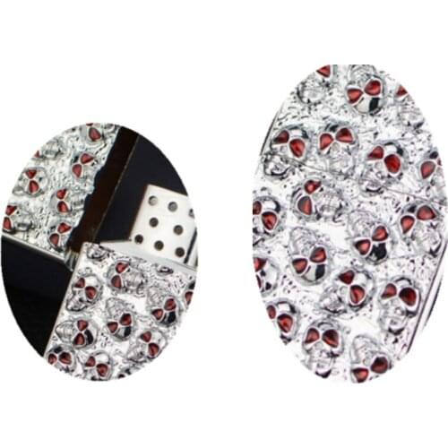 Novelty skull elephant eagle pattern butane Inflatable gas cigarette lighter cool personal cigar metal smoking igniter(no fuel )