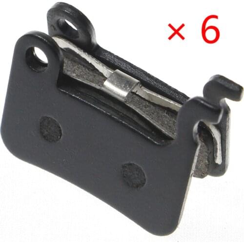 6 Pairs/Lot Resin Bicycle Disc Brake Pads for Shimano Deore XT 2004 Saint XT 2004 / LX 2005 / Hone BRM 965 966 MTB Mountain Bike