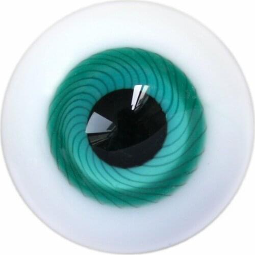 [wamami] E37# 14mm Green Mesh Glass For BJD Doll Dollfie Exquisite Eyes Outfit