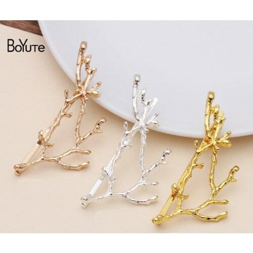 BoYuTe (20 Pieces/Lot) 26*60MM Alloy Tree Branches Hair Pins Fashion Women Jewelry Accessories Wholesale